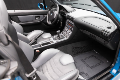 2001 BMW M Roadster in Laguna Seca Blue over Dark Gray & Black Nappa