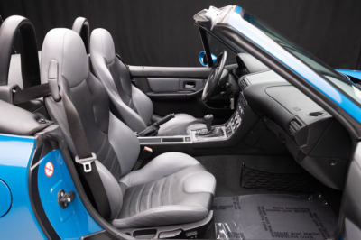 2001 BMW M Roadster in Laguna Seca Blue over Dark Gray & Black Nappa