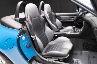 2001 BMW M Roadster in Laguna Seca Blue over Dark Gray & Black Nappa