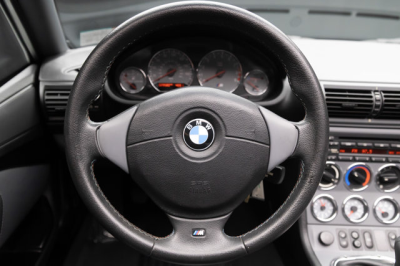 2001 BMW M Roadster in Laguna Seca Blue over Dark Gray & Black Nappa