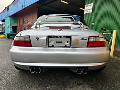 2002 BMW M Roadster in Titanium Silver Metallic over Imola Red & Black Nappa