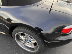 2002 BMW M Roadster in Black Sapphire Metallic over Black Nappa