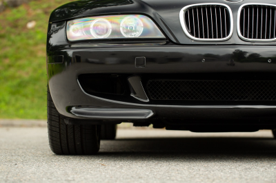 2002 BMW M Roadster in Black Sapphire Metallic over Imola Red & Black Nappa
