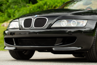 2002 BMW M Roadster in Black Sapphire Metallic over Imola Red & Black Nappa