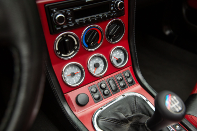 2002 BMW M Roadster in Black Sapphire Metallic over Imola Red & Black Nappa