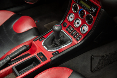 2002 BMW M Roadster in Black Sapphire Metallic over Imola Red & Black Nappa