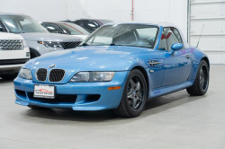 2002 BMW M Roadster in Estoril Blue Metallic over Estoril Blue & Black Nappa