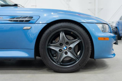 2002 BMW M Roadster in Estoril Blue Metallic over Estoril Blue & Black Nappa