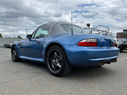 2002 BMW M Roadster in Estoril Blue Metallic over Estoril Blue & Black Nappa