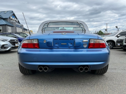 2002 BMW M Roadster in Estoril Blue Metallic over Estoril Blue & Black Nappa