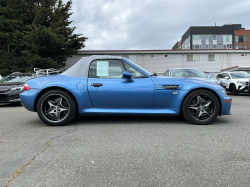 2002 BMW M Roadster in Estoril Blue Metallic over Estoril Blue & Black Nappa