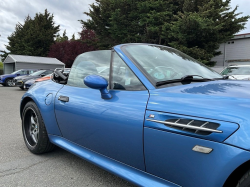 2002 BMW M Roadster in Estoril Blue Metallic over Estoril Blue & Black Nappa