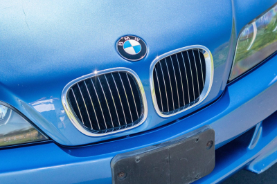 2002 BMW M Roadster in Estoril Blue Metallic over Estoril Blue & Black Nappa
