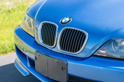 2002 BMW M Roadster in Estoril Blue Metallic over Estoril Blue & Black Nappa