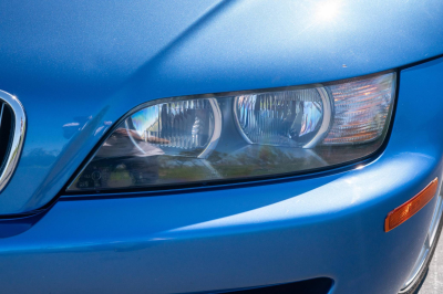 2002 BMW M Roadster in Estoril Blue Metallic over Estoril Blue & Black Nappa