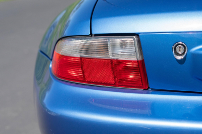 2002 BMW M Roadster in Estoril Blue Metallic over Estoril Blue & Black Nappa