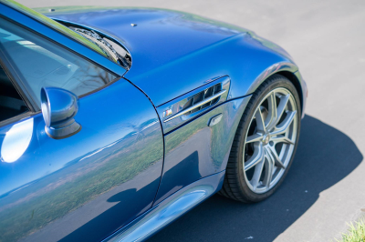 2002 BMW M Roadster in Estoril Blue Metallic over Estoril Blue & Black Nappa