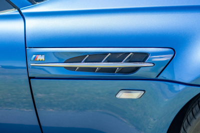 2002 BMW M Roadster in Estoril Blue Metallic over Estoril Blue & Black Nappa