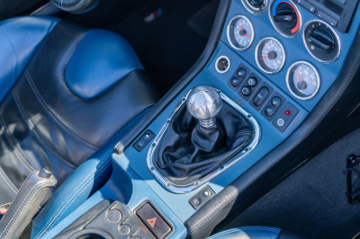2002 BMW M Roadster in Estoril Blue Metallic over Estoril Blue & Black Nappa