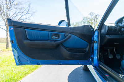 2002 BMW M Roadster in Estoril Blue Metallic over Estoril Blue & Black Nappa