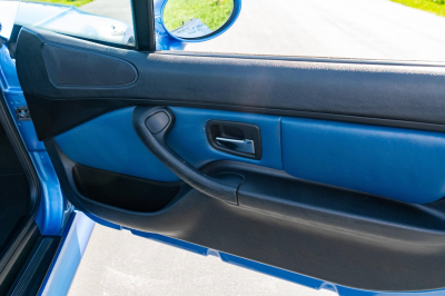2002 BMW M Roadster in Estoril Blue Metallic over Estoril Blue & Black Nappa