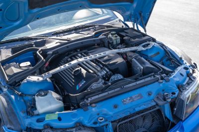 2002 BMW M Roadster in Estoril Blue Metallic over Estoril Blue & Black Nappa