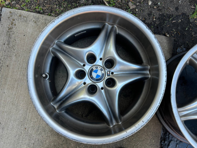 2002 BMW M Roadster in Estoril Blue Metallic over Estoril Blue & Black Nappa
