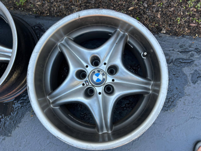 2002 BMW M Roadster in Estoril Blue Metallic over Estoril Blue & Black Nappa