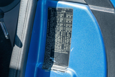 2002 BMW M Roadster in Estoril Blue Metallic over Estoril Blue & Black Nappa