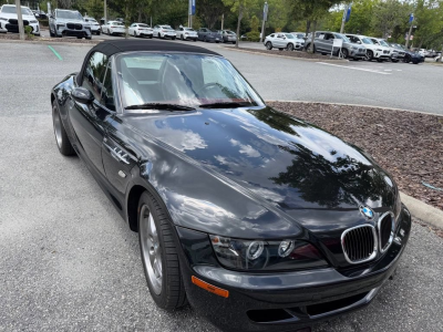 2002 BMW M Roadster in Black Sapphire Metallic over Imola Red & Black Nappa