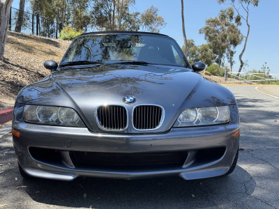 2002 BMW M Roadster in Steel Gray Metallic over Dark Gray & Black Nappa