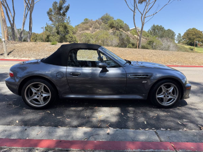 2002 BMW M Roadster in Steel Gray Metallic over Dark Gray & Black Nappa