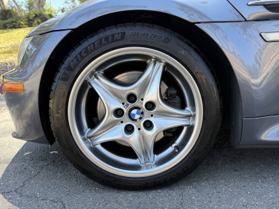 2002 BMW M Roadster in Steel Gray Metallic over Dark Gray & Black Nappa