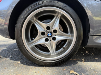 2002 BMW M Roadster in Steel Gray Metallic over Dark Gray & Black Nappa