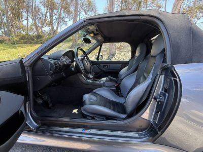 2002 BMW M Roadster in Steel Gray Metallic over Dark Gray & Black Nappa