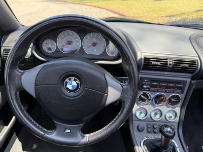 2002 BMW M Roadster in Steel Gray Metallic over Dark Gray & Black Nappa
