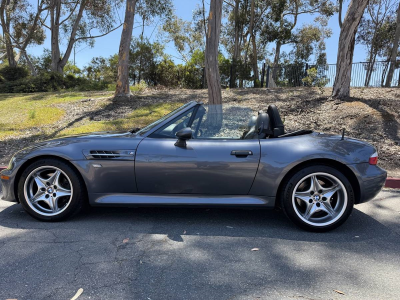 2002 BMW M Roadster in Steel Gray Metallic over Dark Gray & Black Nappa