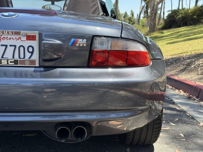 2002 BMW M Roadster in Steel Gray Metallic over Dark Gray & Black Nappa