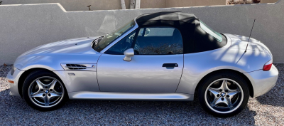 2002 BMW M Roadster in Titanium Silver Metallic over Black Nappa