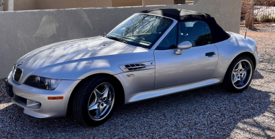 2002 BMW M Roadster in Titanium Silver Metallic over Black Nappa