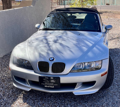 2002 BMW M Roadster in Titanium Silver Metallic over Black Nappa