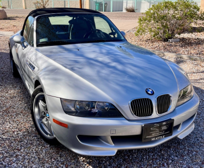 2002 BMW M Roadster in Titanium Silver Metallic over Black Nappa