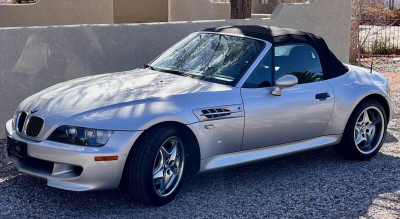 2002 BMW M Roadster in Titanium Silver Metallic over Black Nappa