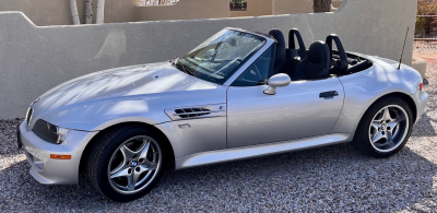 2002 BMW M Roadster in Titanium Silver Metallic over Black Nappa