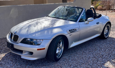 2002 BMW M Roadster in Titanium Silver Metallic over Black Nappa