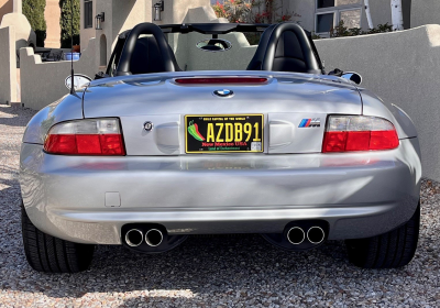 2002 BMW M Roadster in Titanium Silver Metallic over Black Nappa