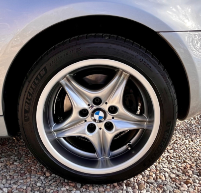 2002 BMW M Roadster in Titanium Silver Metallic over Black Nappa