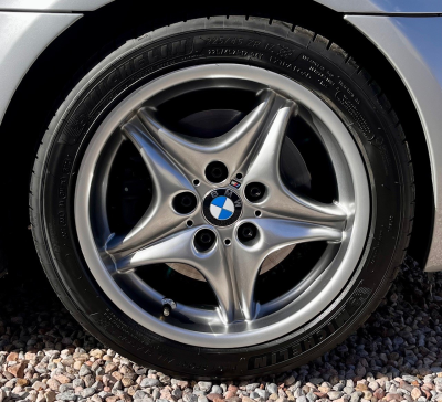 2002 BMW M Roadster in Titanium Silver Metallic over Black Nappa