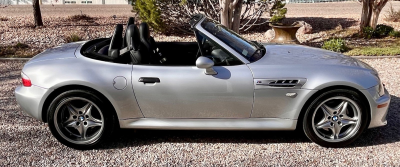 2002 BMW M Roadster in Titanium Silver Metallic over Black Nappa