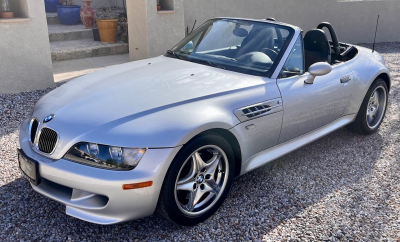 2002 BMW M Roadster in Titanium Silver Metallic over Black Nappa